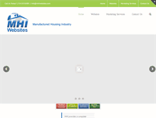 Tablet Screenshot of mhiwebsites.com